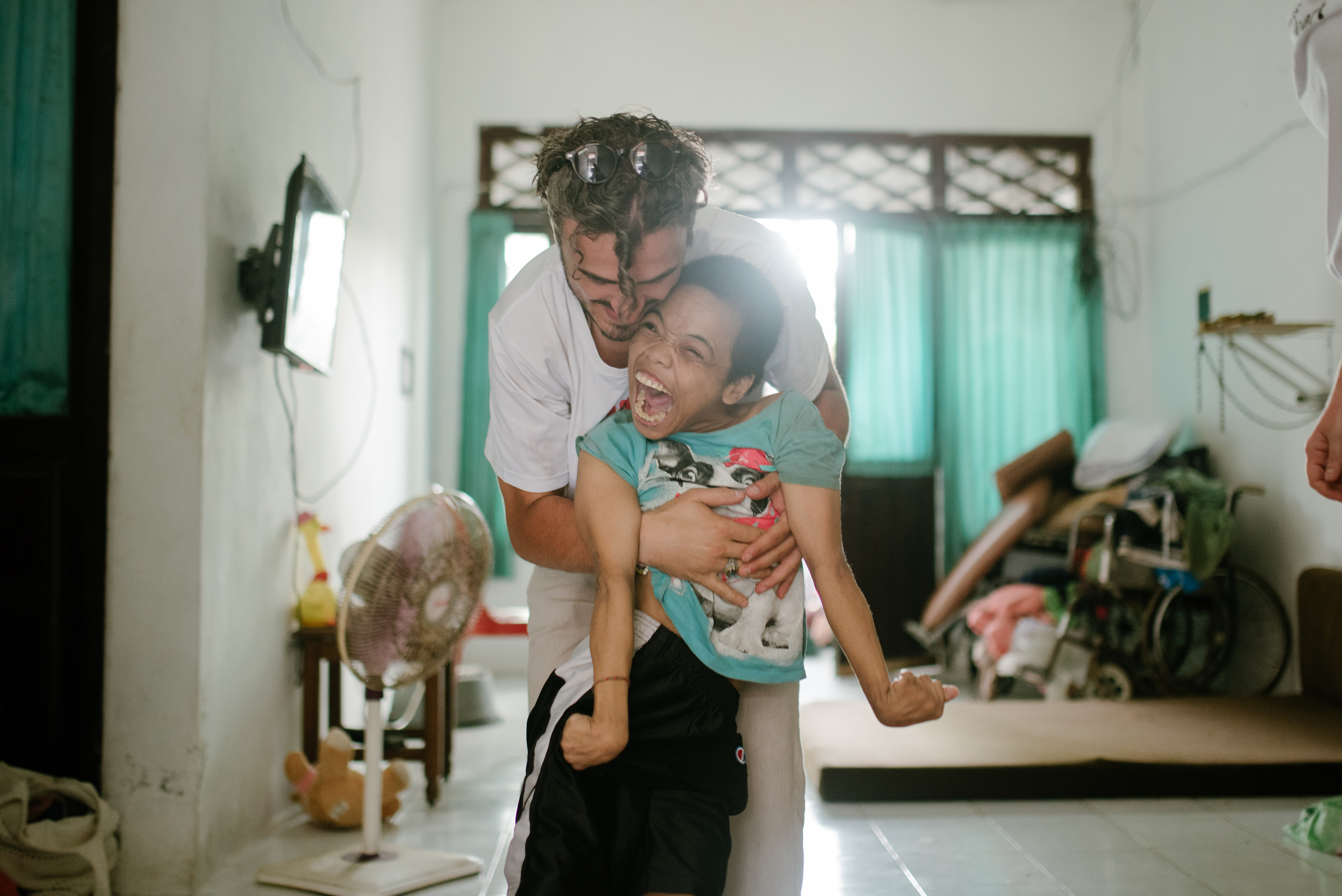 Family receiving support